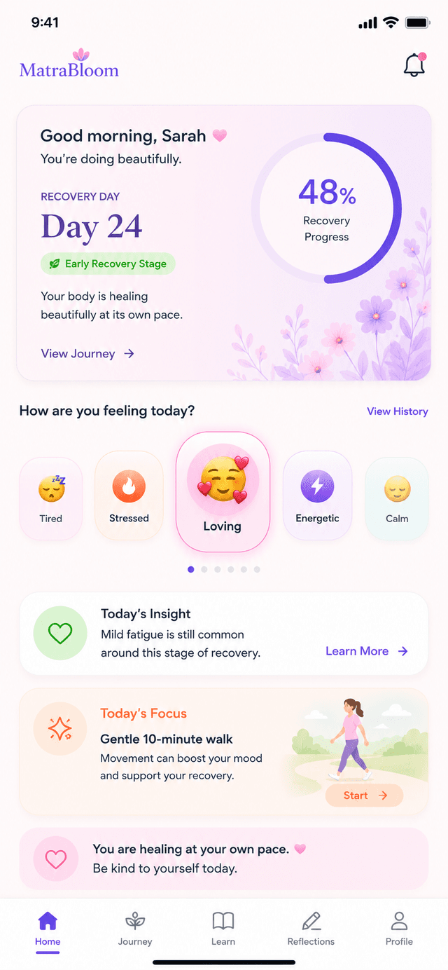 MatraBloom App Screenshot